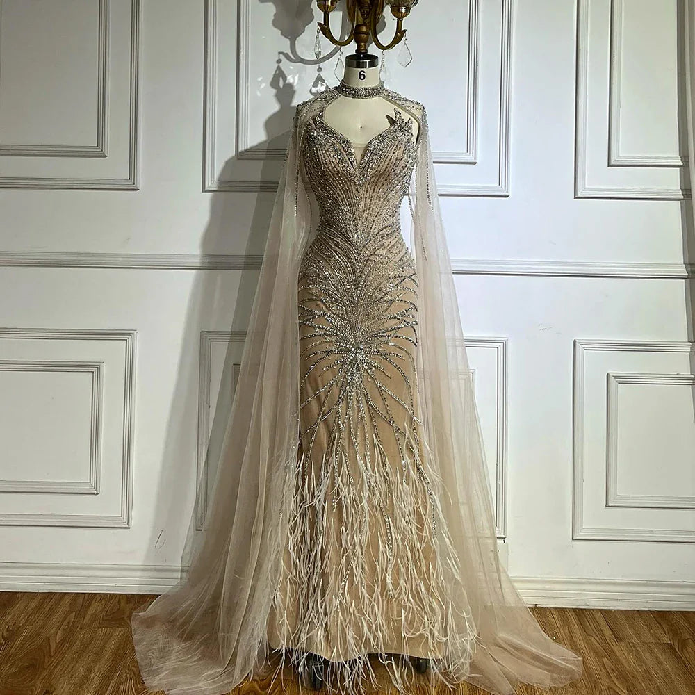 Luxury Designer Evening Dresses Mermaid Gowns for Formal Occasion LA72882