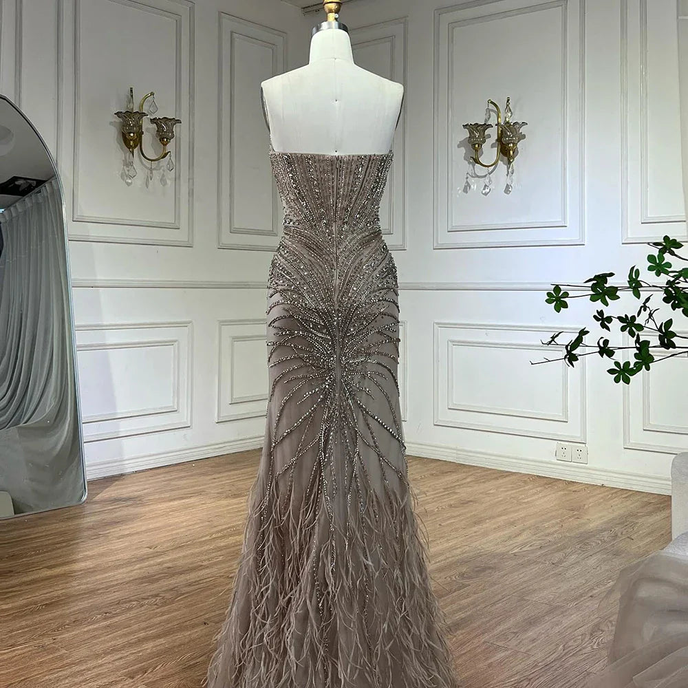 Luxury Designer Evening Dresses Mermaid Gowns for Formal Occasion LA72882